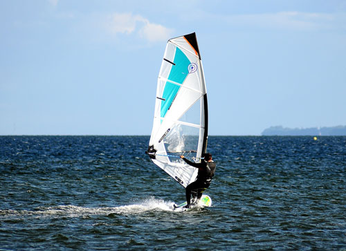 wind sirf on holiday in Ireland