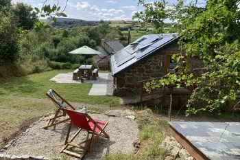 Lingcombe Barn in Dartmoor, Devon, England